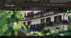 Desktop Screenshot of hotelstellalpina.com