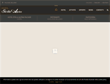 Tablet Screenshot of hotelstellalpina.com